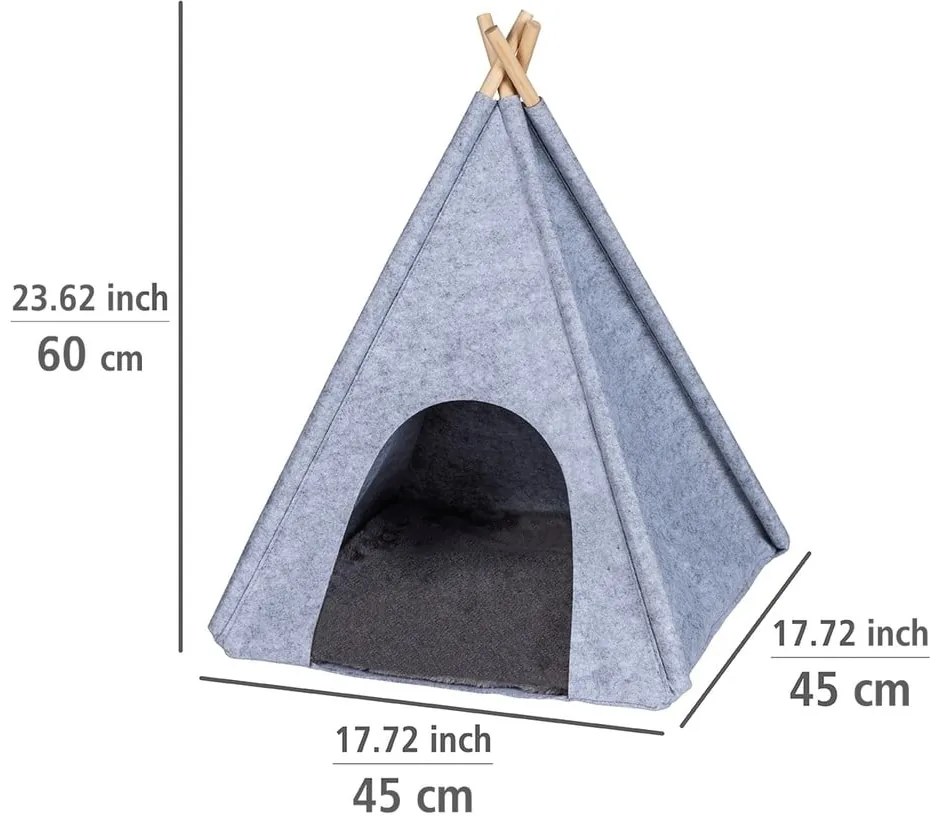 Jasnoszare tipi dla czworonogów Wenko