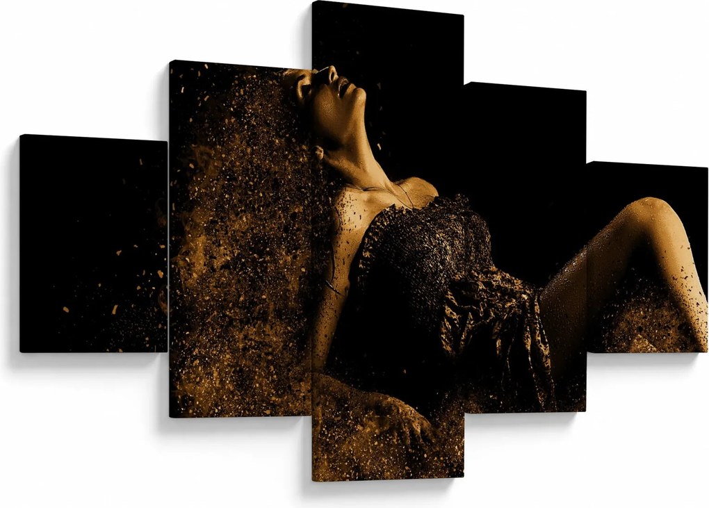Obraz - Kobieta ze złota (125x70 cm)