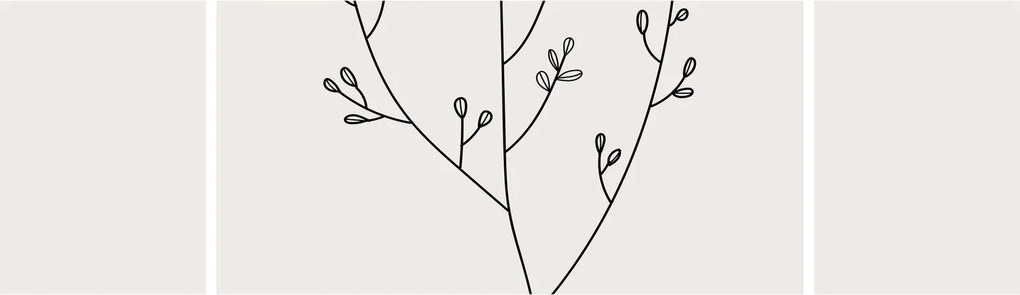 Obraz - Kwiat łąkowy N⁰3 (170x50 cm)