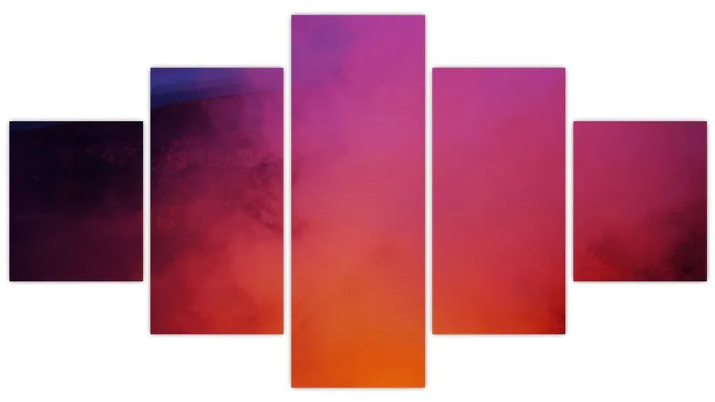 Obraz - wulkan (125x70 cm)