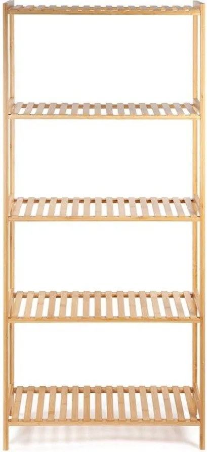 Bambusowy regał łazienkowy w naturalnym kolorze 60x130 cm Skaren – Bonami Essentials