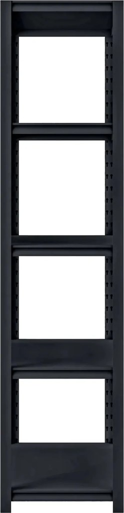 Metalowy regał warsztatowy Sam 90x45x183 cm, antracyt