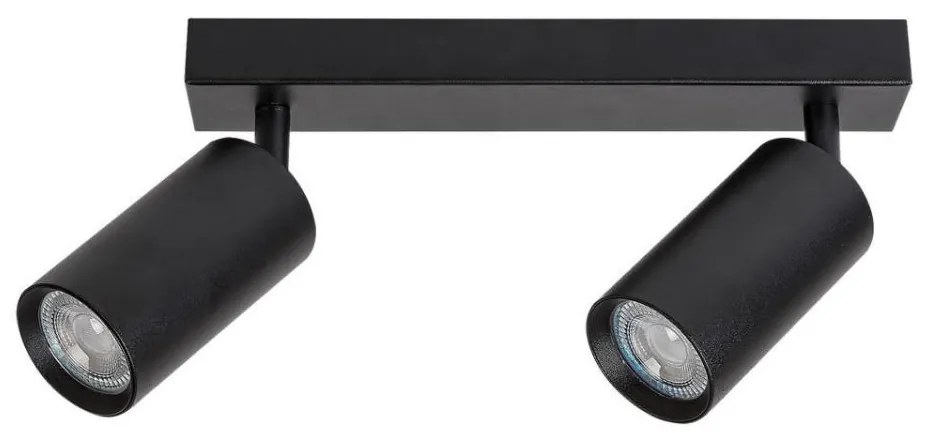 Rabalux 2085 - Lampa sufitowa SOLO 2xGU10/25W/230V czarna
