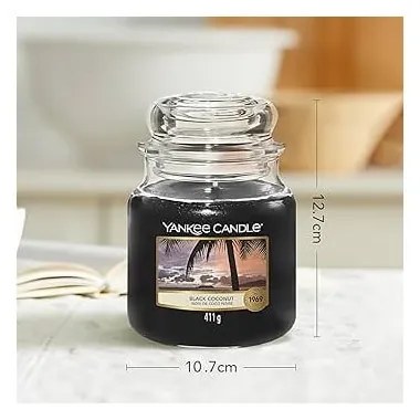 Zapachowa świeca czas palenia 65 h Black Coconut – Yankee Candle