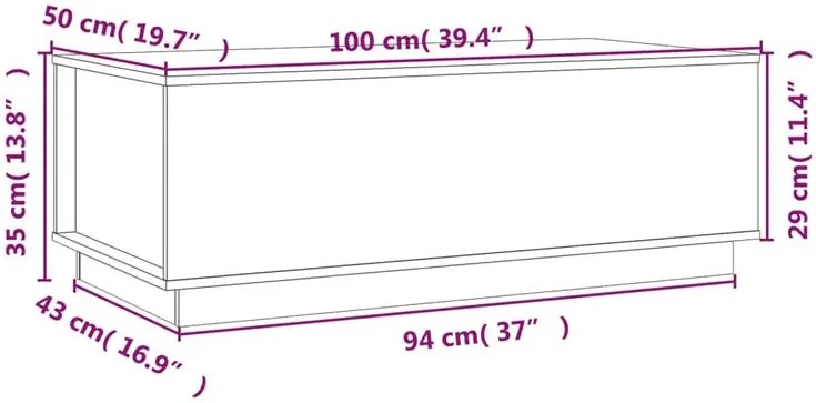 Naturalna drewniana ława ze schowkiem A2-A39