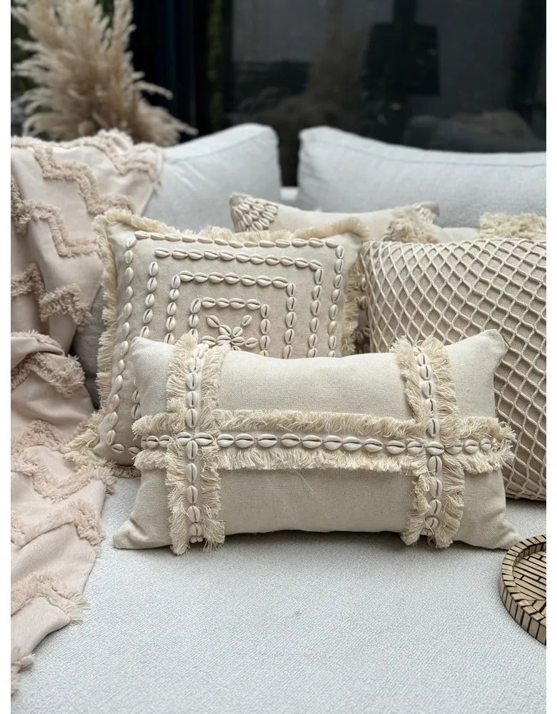 Bawełniana poszewka na poduszkę 30x50 cm Seashells – Mioli Decor