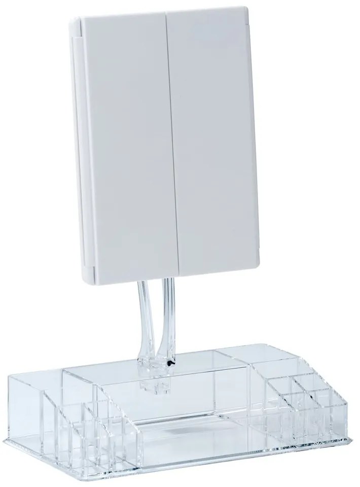 Lustro z oświetleniem/powiększające (3x) kosmetyczne 34,5x39 cm Fanano – Wenko