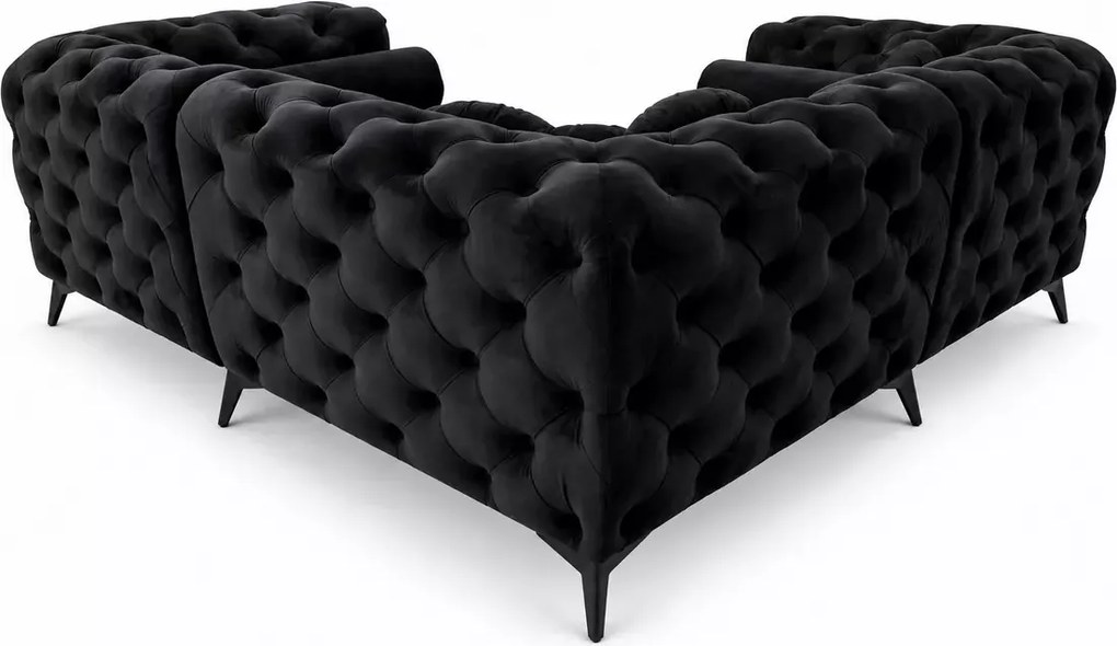 Narożnik Moet 202x202 glamour pikowany Chesterfield personalizowany