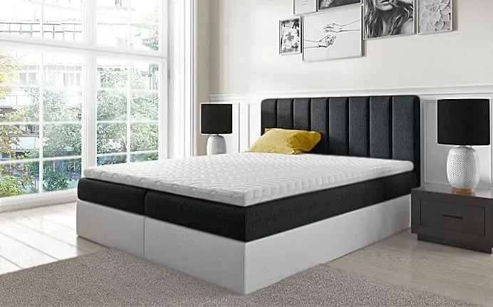 Łóżko kontynentalne Rolix 160x200 - 44 kolory