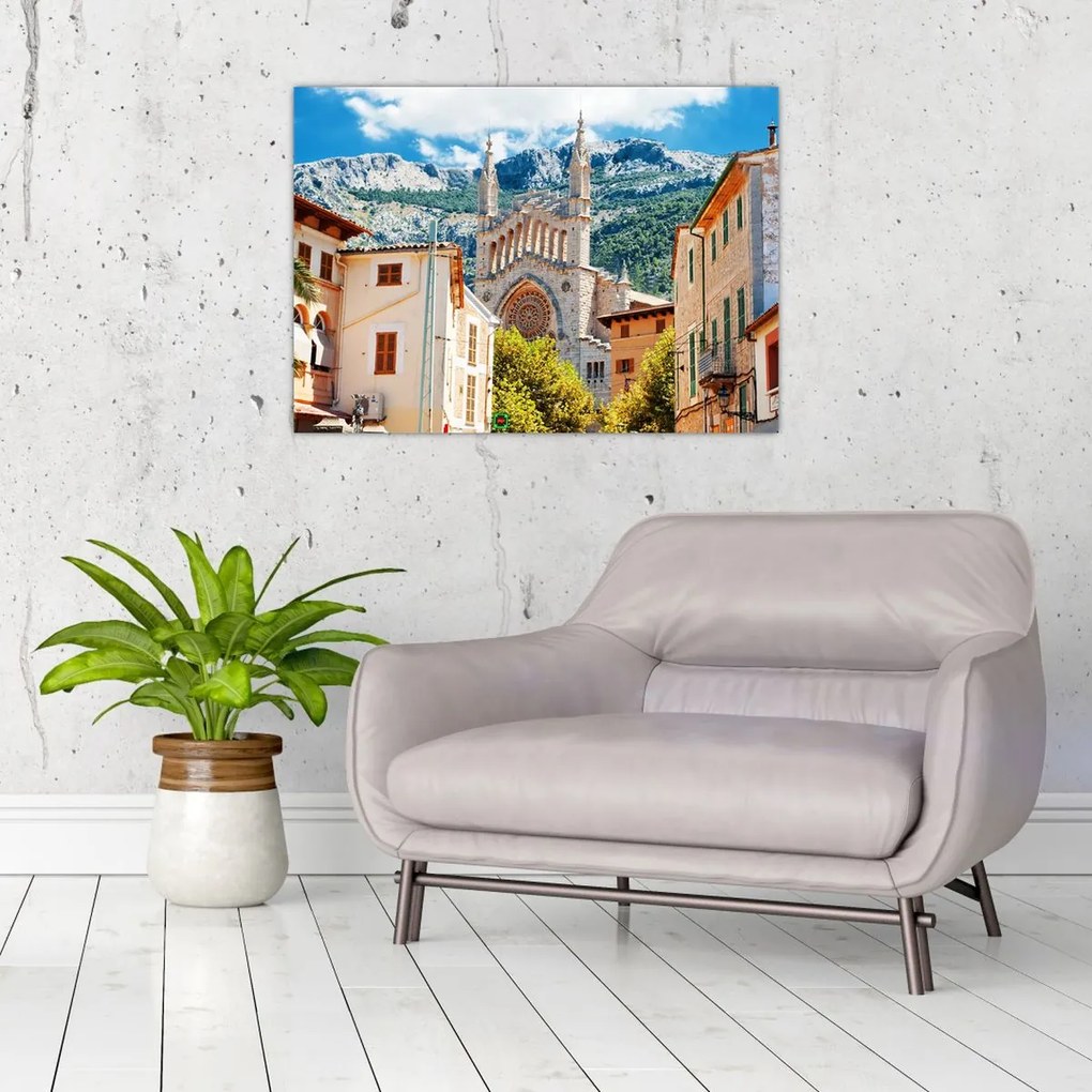 Obraz na szkle - Sóller, Majorka (70x50 cm)