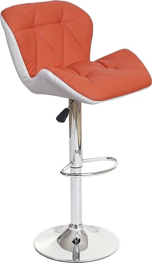 Stołek barowy MCW-A92,  terakota