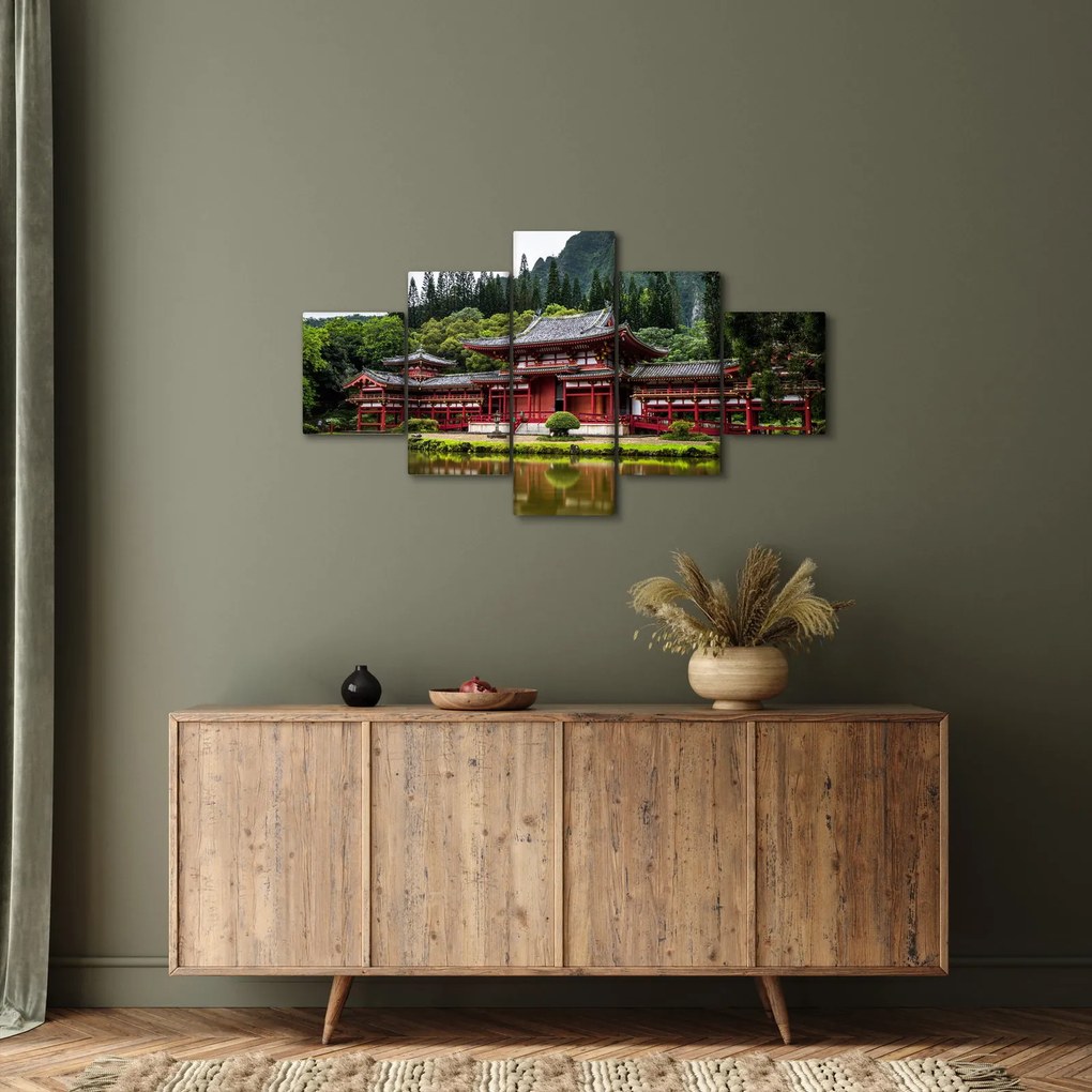 Obraz - klasztor buddyjski (125x70 cm)