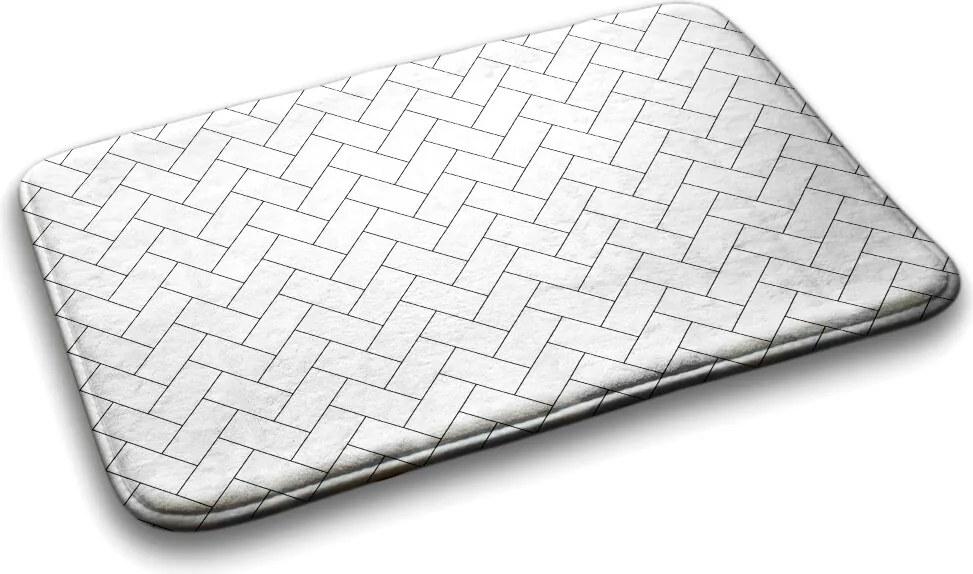 Dywanik łazienkowy antypoślizgowy Dywanik łazienkowy antypoślizgowy Prostokąty Wzór