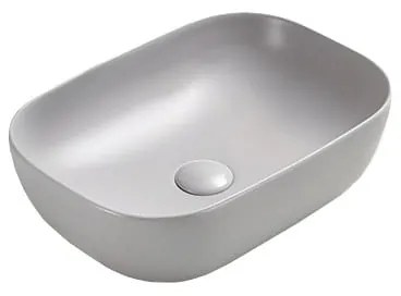 Mexen Rita umywalka nablatowa 45 x 32 cm, popielaty mat - 21084567