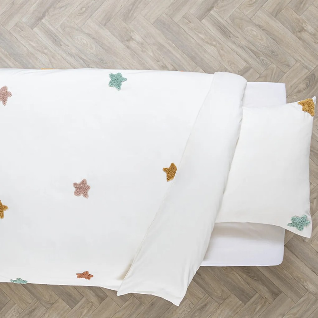 Pościel dziecięca Star, bawełniana, w gwiazdki, 140 x 200 cm