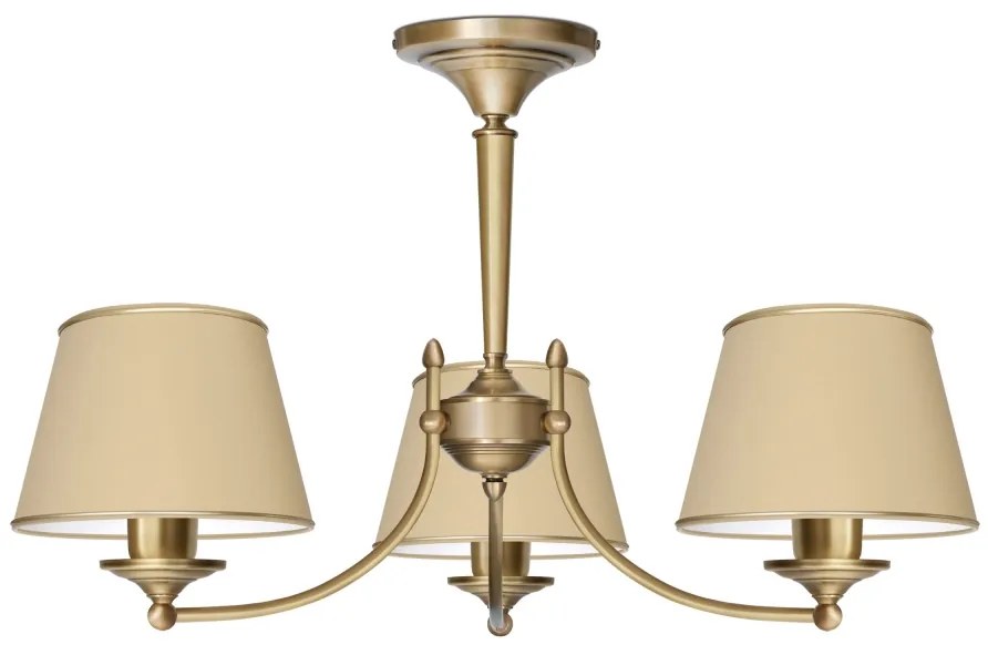 Elegancki żyrandol z 3 abażurami YA-S3AK