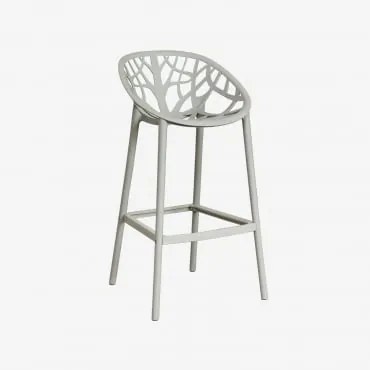 Wysoki Stołek Ogrodowy Z Polipropylenu Ores Awokado & ↑75 Cm - Sklum