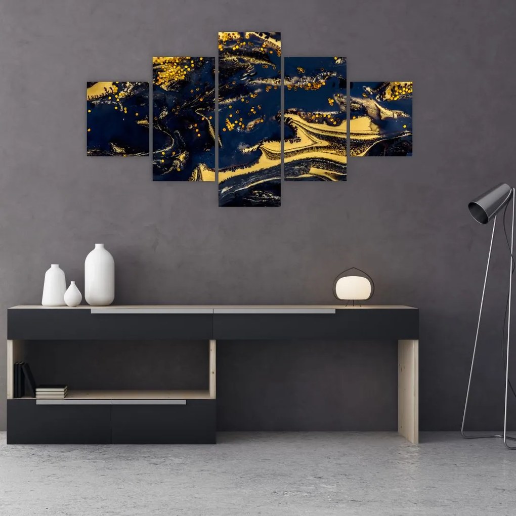 Obraz abstrakcji (125x70 cm)