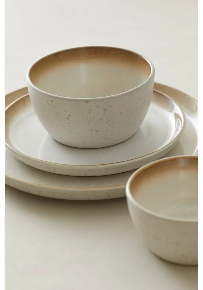 Beżowy kamionkowy talerz ø 27 cm Gastro Cream – Bitz