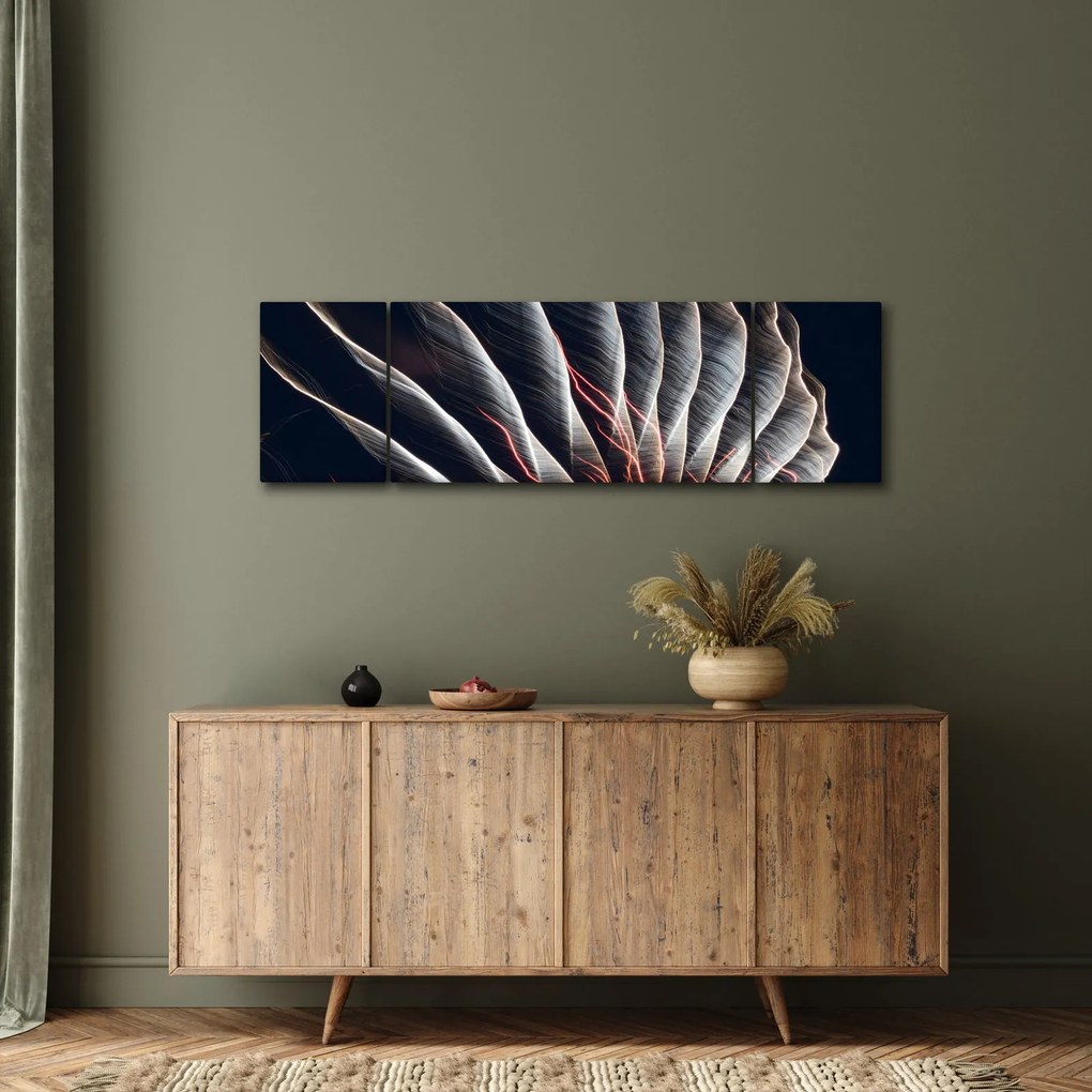 Obraz - Wyładowanie świetlne (170x50 cm)