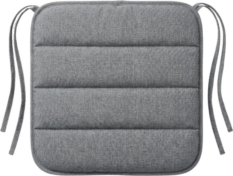 Poduszka na krzesło LINGE GREY 37x37 cm, szary