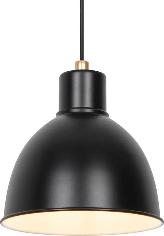 Nordlux - Lampa wisząca na przewodzie POP 1xE27/40W/230V czarna