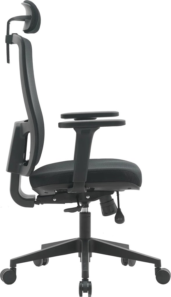 Ergonomiczny fotel biurowy do pracy Popstar Lux HR, zgodny z normą BHP