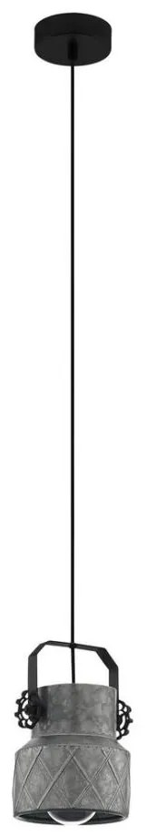 Eglo 39854 - Lampa wisząca na przewodzie HILCOTT 1xE27/40W/230V