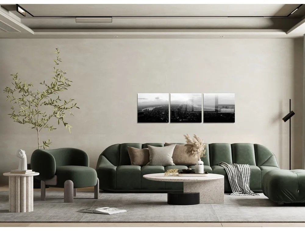 Obrazy zestaw 3 szt. 40x40 cm City – Wallity