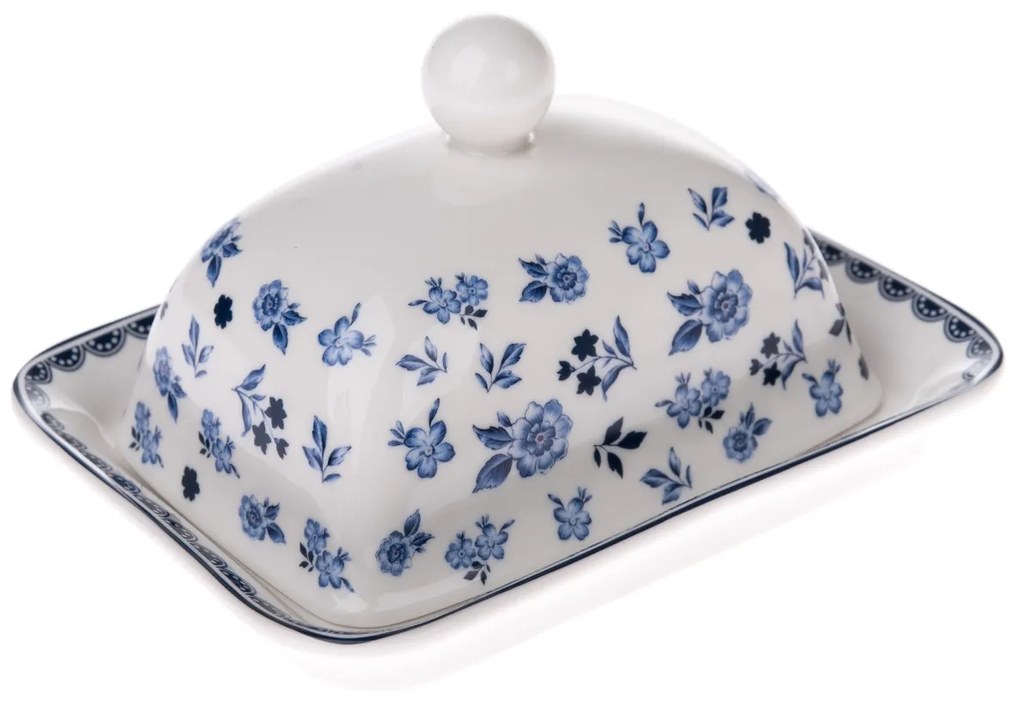 Maselniczka porcelanowa Floral