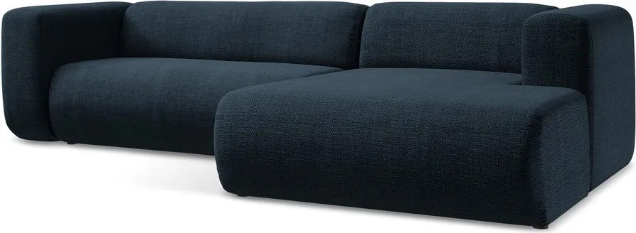 Niebieski narożnik (prawostronny/z szezlongiem) Ekahi – Makamii