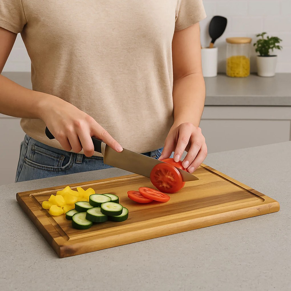 Deska do krojenia z drewna akacjowego, KESPER