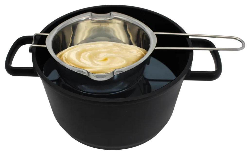 Elo 52125 Basic Miska do kąpieli wodnej ze stalinierdzewnej 12,5 cm, 0,5 l