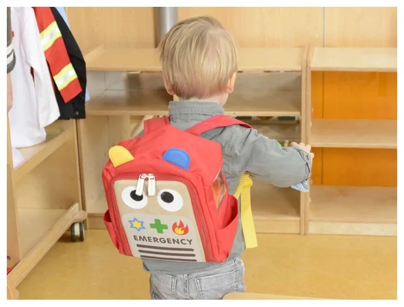 Centrum alarmowe bezpieczeństwa w plecaku masterkidz
