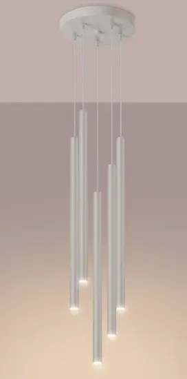 Beżowa elegancka lampa wisząca - 4X M088 S6-P31