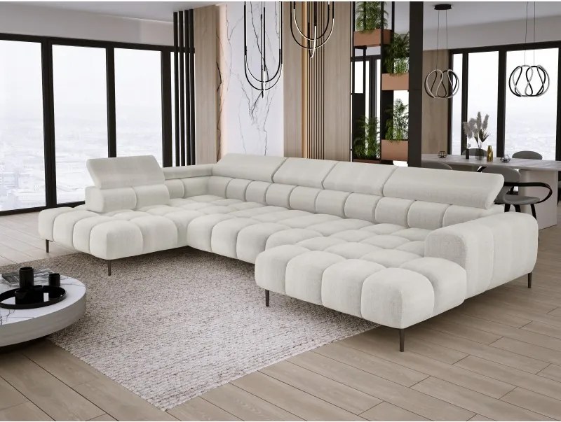 Narożnik PLAZA XL z elektryczną regulacją siedziska WERSAL