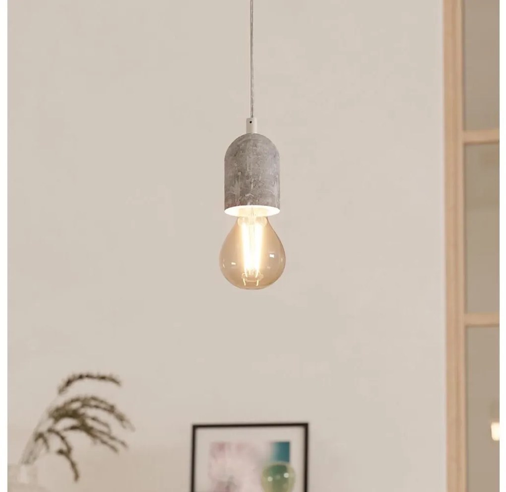 Eglo 95522 - Żyrandol SILVARES 1xE27/60W/230V