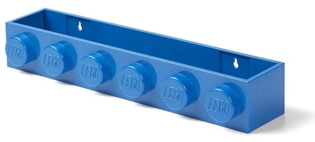 Dziecięca niebieska półka ścienna LEGO® Sleek