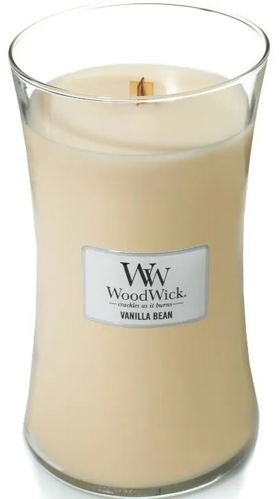 WoodWick Świeca zapachowa w dużym słoiku VanillaBean, 609 g