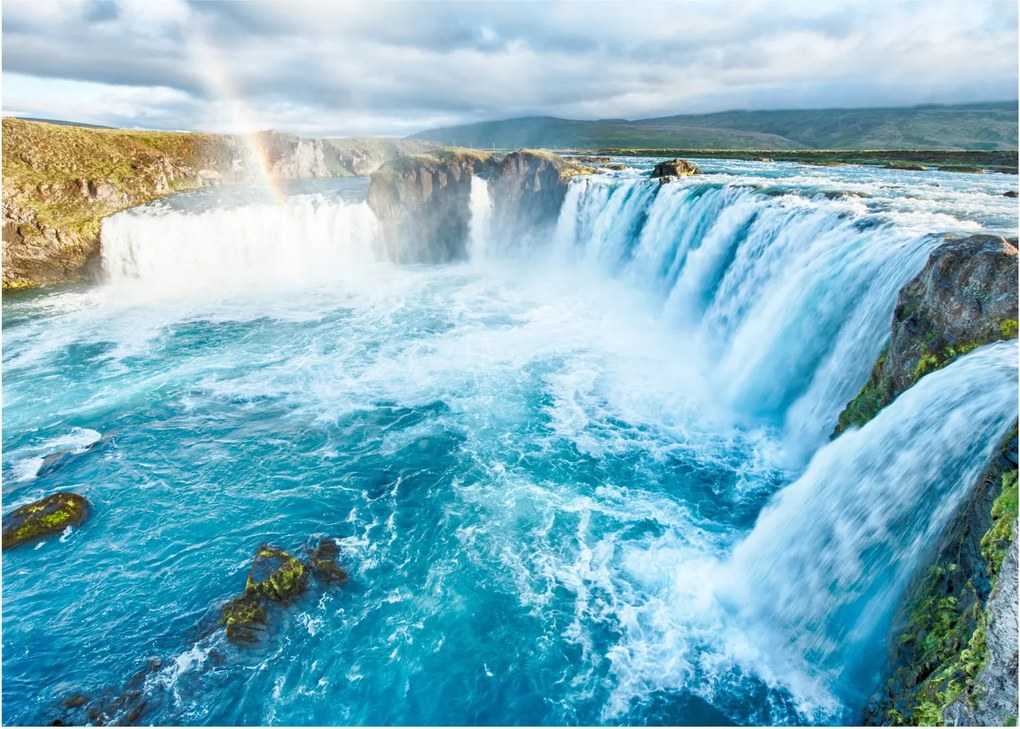 Obraz - Wodospad Godafoss (70x50 cm)