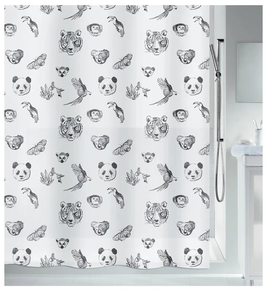 Zasłona prysznicowa 180x200 cm Kuapa – Spirella