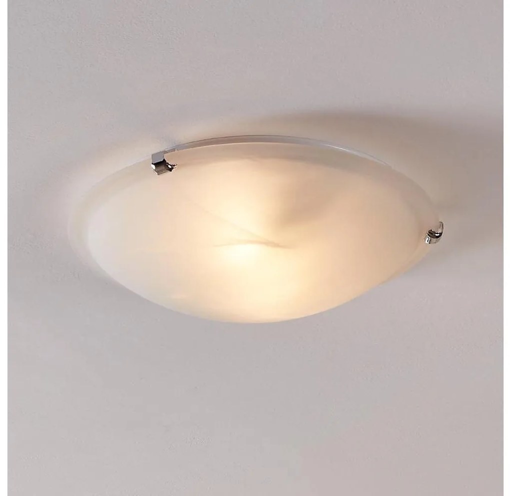 Eglo 7184 - Lampa sufitowa SALOME 2xE27/25W/230V szkło alabastrowe