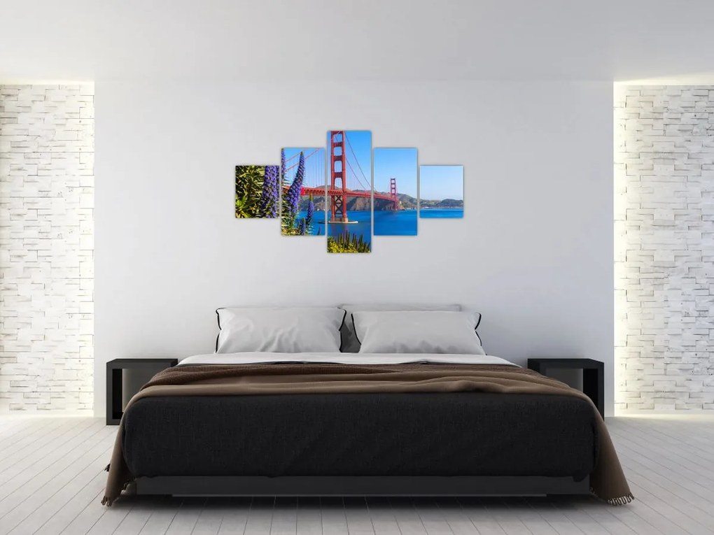 Obraz - Most Golden Gate, San Francisco (125x70 cm)
