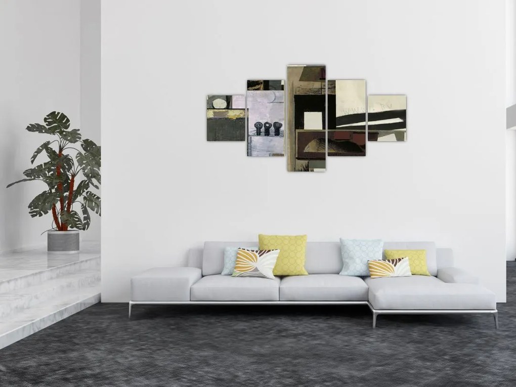 Obraz - Kubizm (125x70 cm)