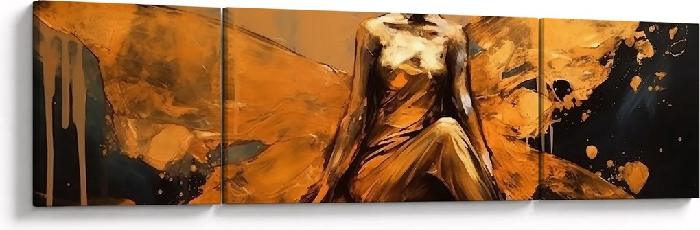 Obraz - Abstrakcja wróżki (170x50 cm)