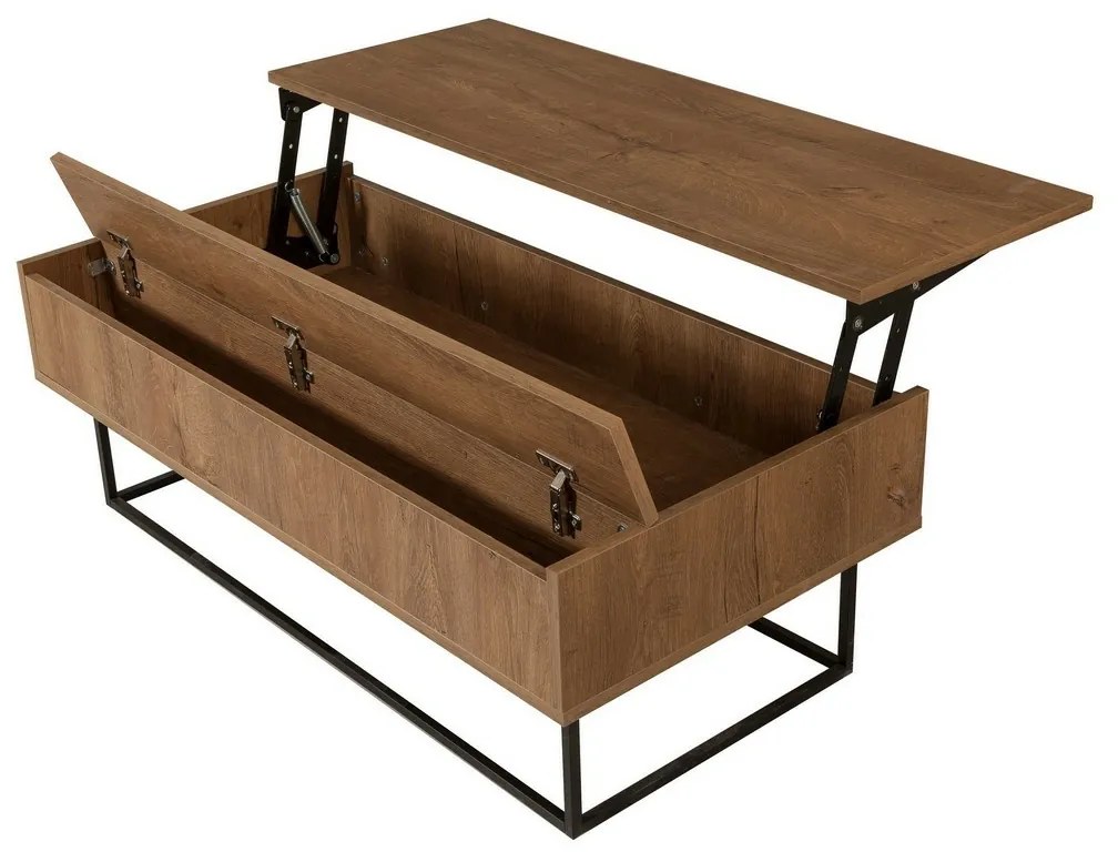 Stolik konferencyjny Est Walnut and Black
