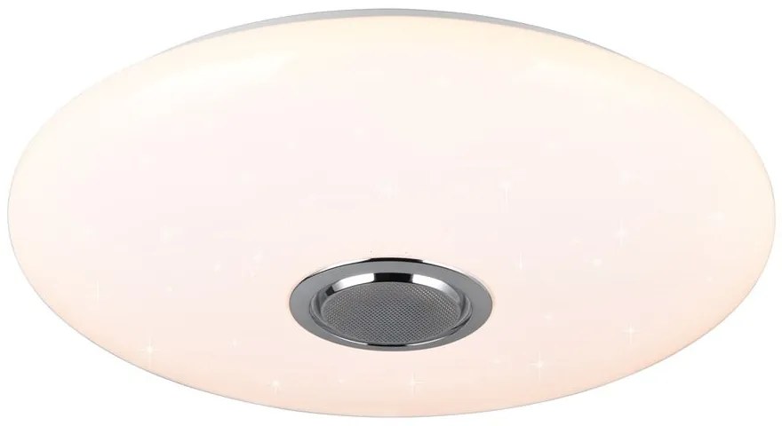 Biała lampa sufitowa LED ø 58 cm Musica – Trio