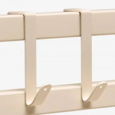 Zestaw 2 Haków Do Modułowej Kuchni Zewnętrznej Ze Stali Savona Kremowa Tapioca - Sklum