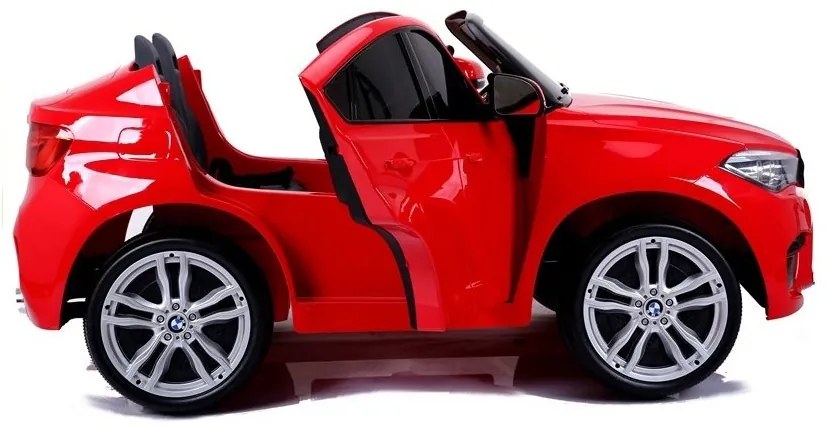 Auto na akumulator nowe bmw x6m czerwone