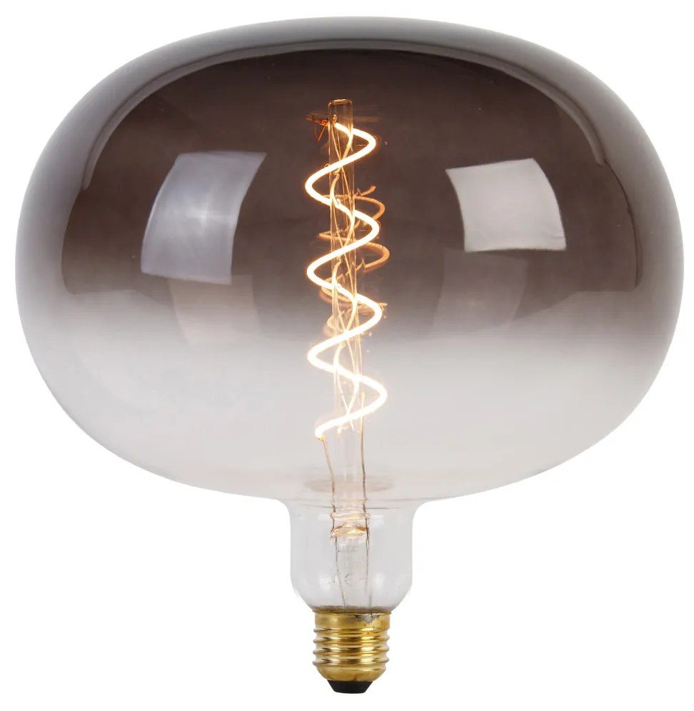 Lampa wisząca czarna 3-punktowa zwbudowanym LED mix dymiony ściemniany - Cava Luxe Nowoczesny Oswietlenie wewnetrzne